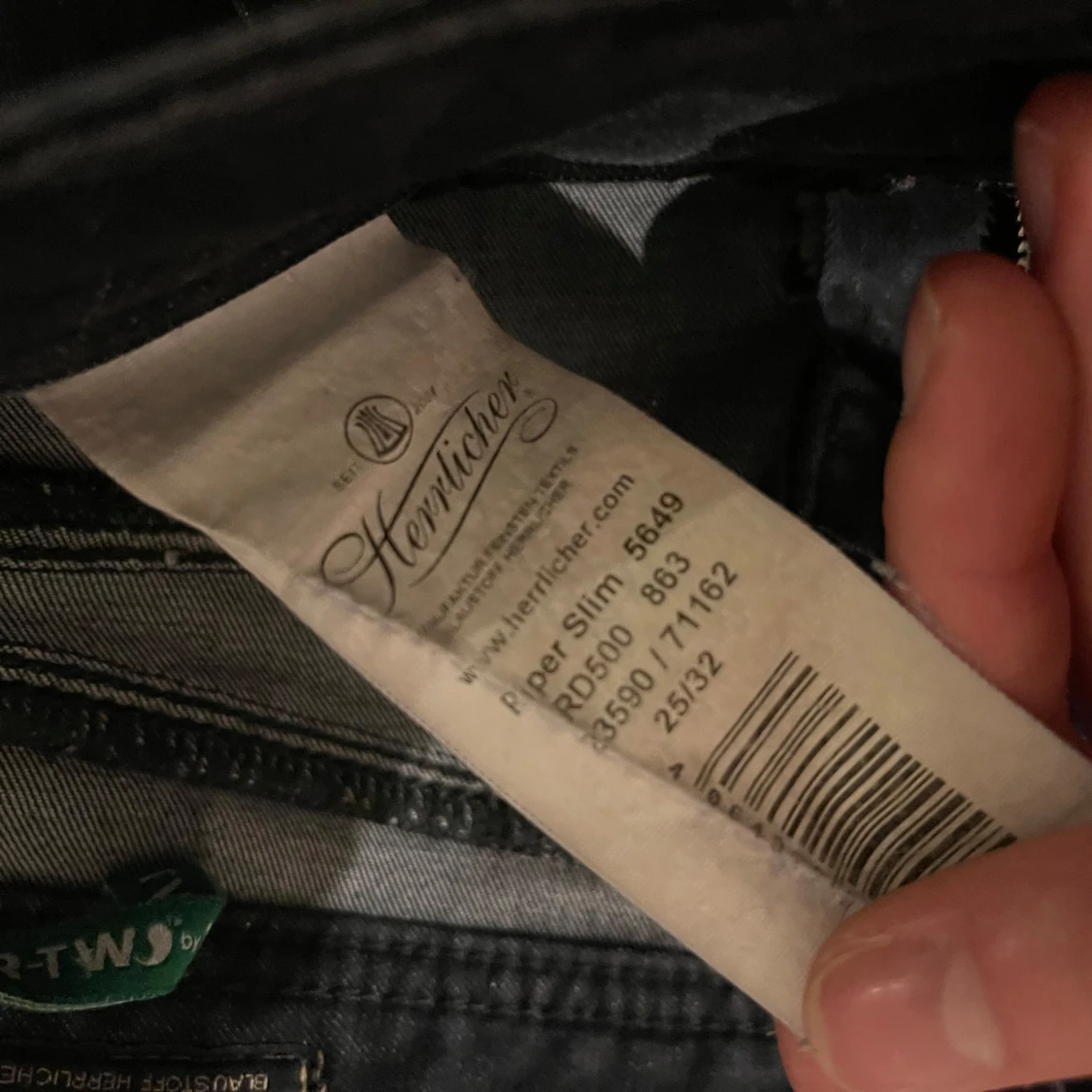 Svarta jeans från Herrlicher - 92