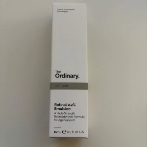 Retinal 0.2% Emulsion från The Ordinary - Säljer en Retinal 0.2% Emulsion från The Ordinary. Det är en högkoncentrerad retinoidformel för åldersstöd. Perfekt för dig som vill ha en effektiv hudvårdsrutin.