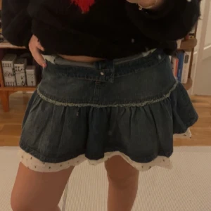 Volangkjol i jeans💙💙 - Jättefin kjol💙💙