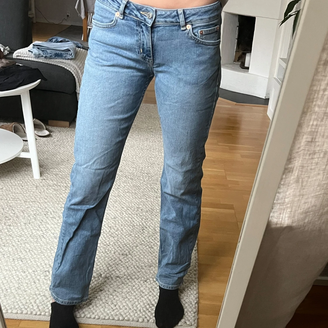 Lågmidjade jeans - 90