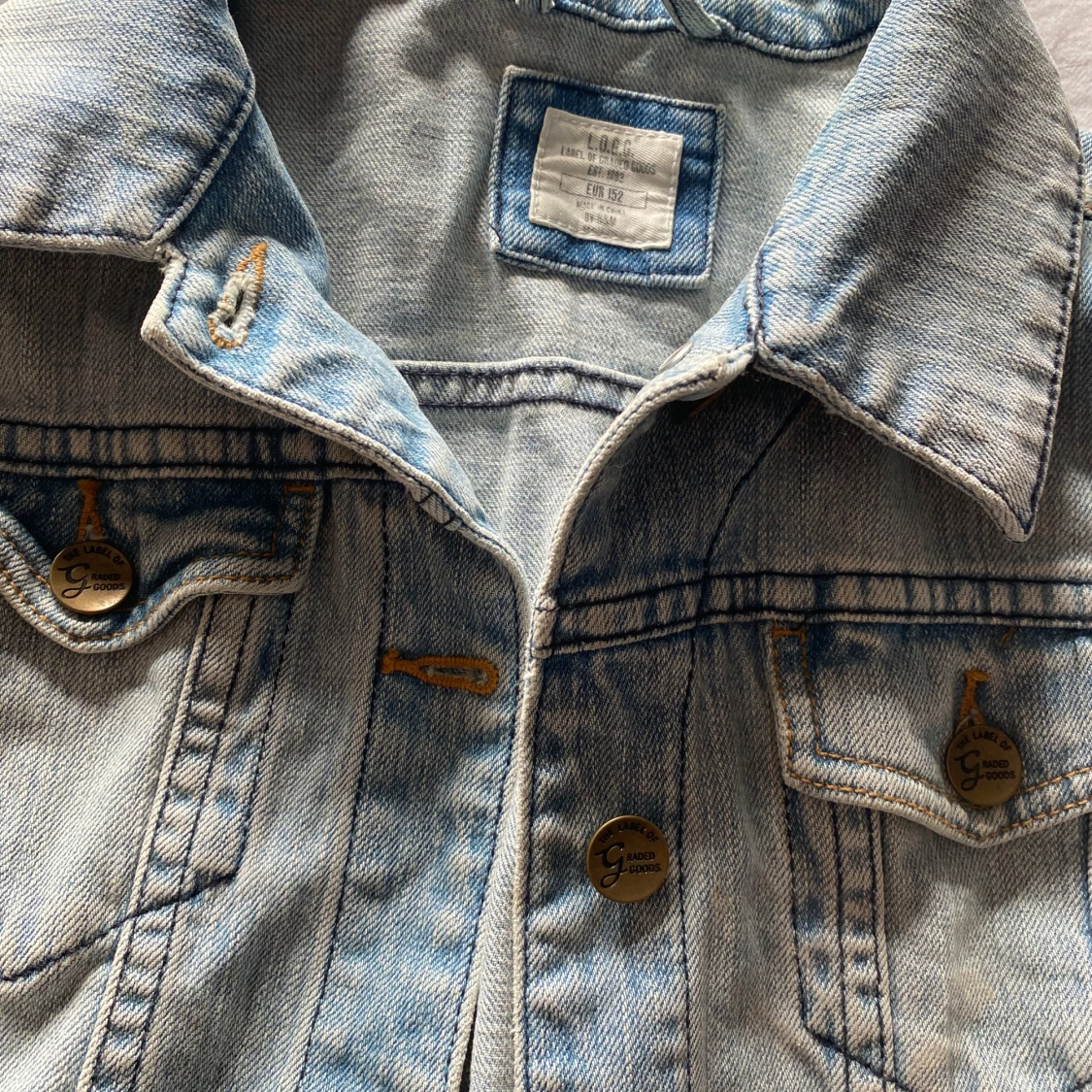 Ljusblå jeansjacka från Lee - 90