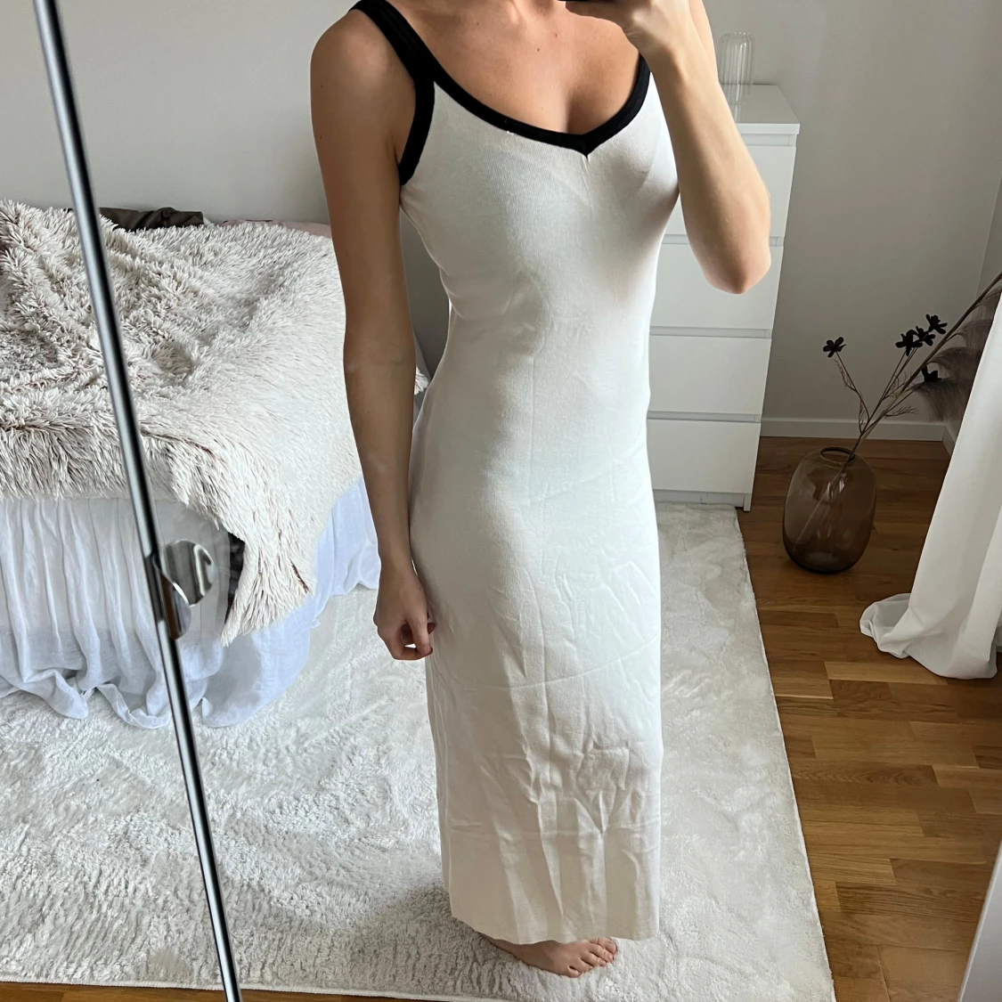 Stickad klänning - 92