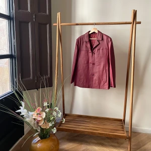 Röd skinnjacka  - Vintage, i mycket bra skick utan defekter. 