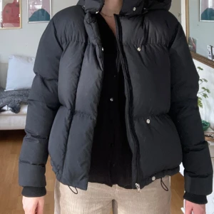 Filippa K dunjacka -  Filippa k dunjacka i mycket bra skick. Den är perfekt för kalla dagar med sin tjocka vaddering och långa ärmar. Jackan har en dragkedja framtill och en hög krage för extra värme. Passar perfekt för både höst och vinter och är mycket varm! 