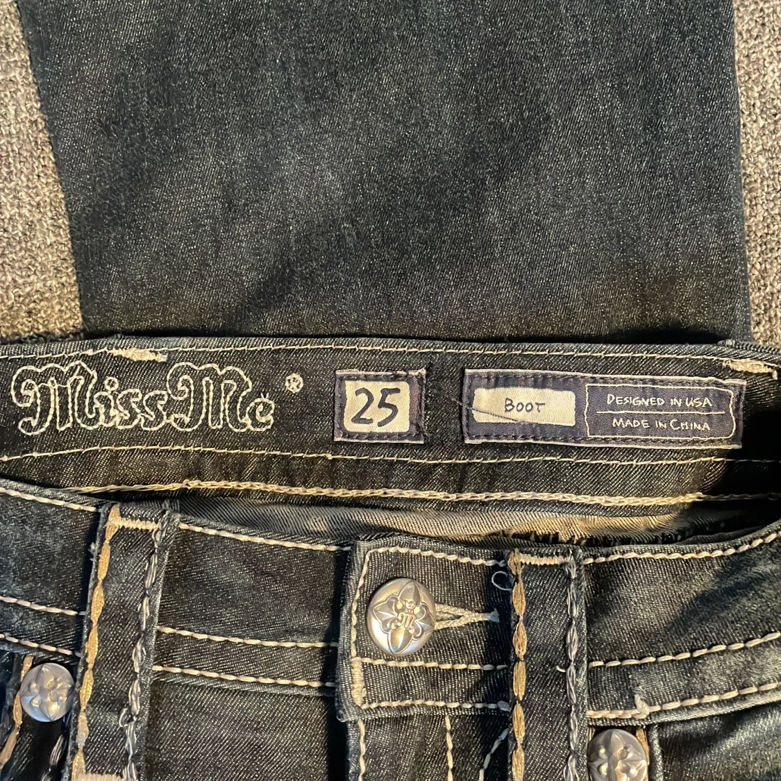 low miss me bootcut jeans - 91