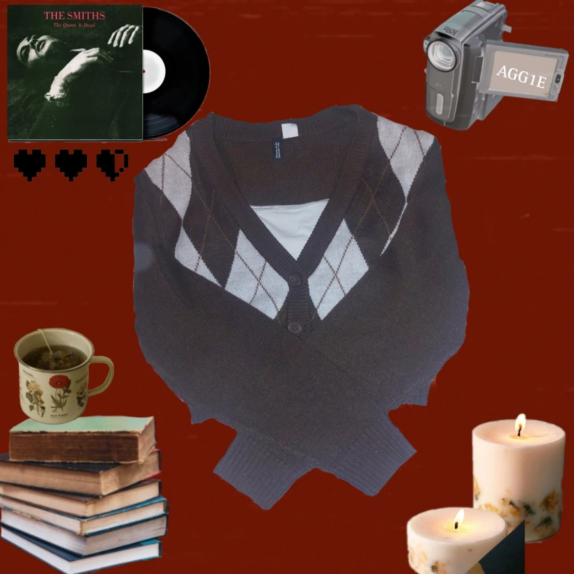 Brun cropped kofta  - 1