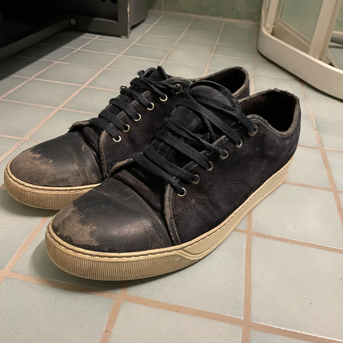 Svarta sneakers från Lanvin
