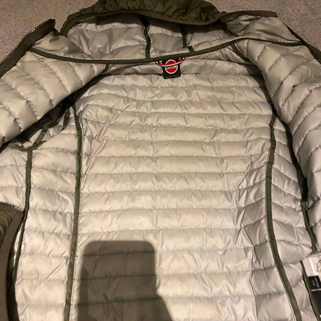 Grön pufferjacka från Colmar - 3