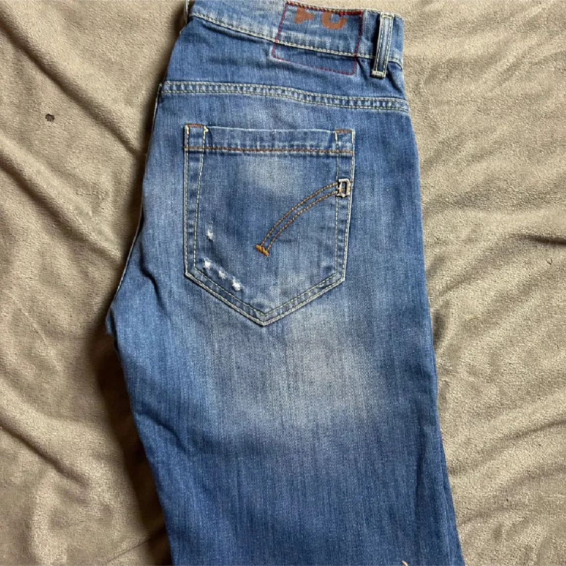 Blå jeansbyxor från Dondup - 2