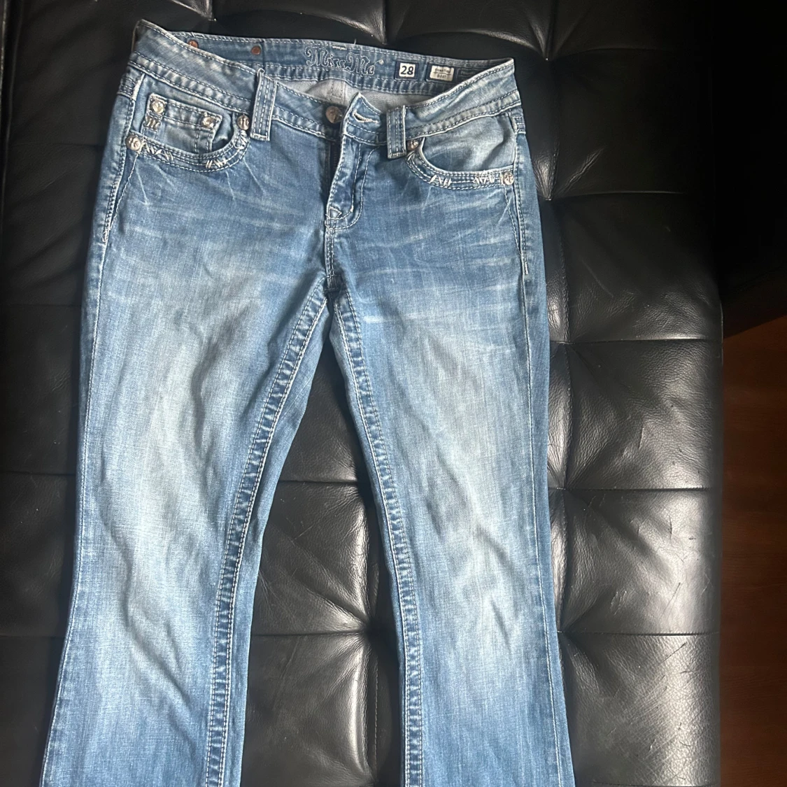 Vintage Low waist Miss Me jeans  - 1