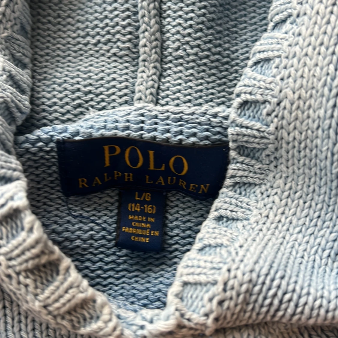 Blå hoodie från Polo Ralph Lauren - 1