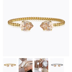 Caroline Svedbom armband  - Jättefint armband från Caroline Svedbom. Använt en gång. Har kvar både påsen och asken som armbandet kom i. Nypris är 800kr