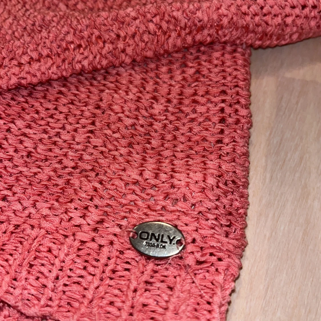 Rosa stickad tröja från ONLY - 2