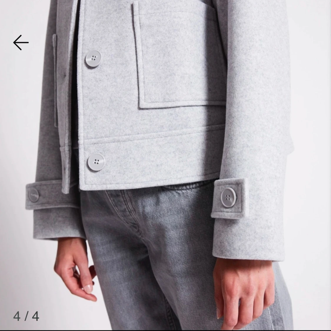 Grå kappa från lager 157 - 3