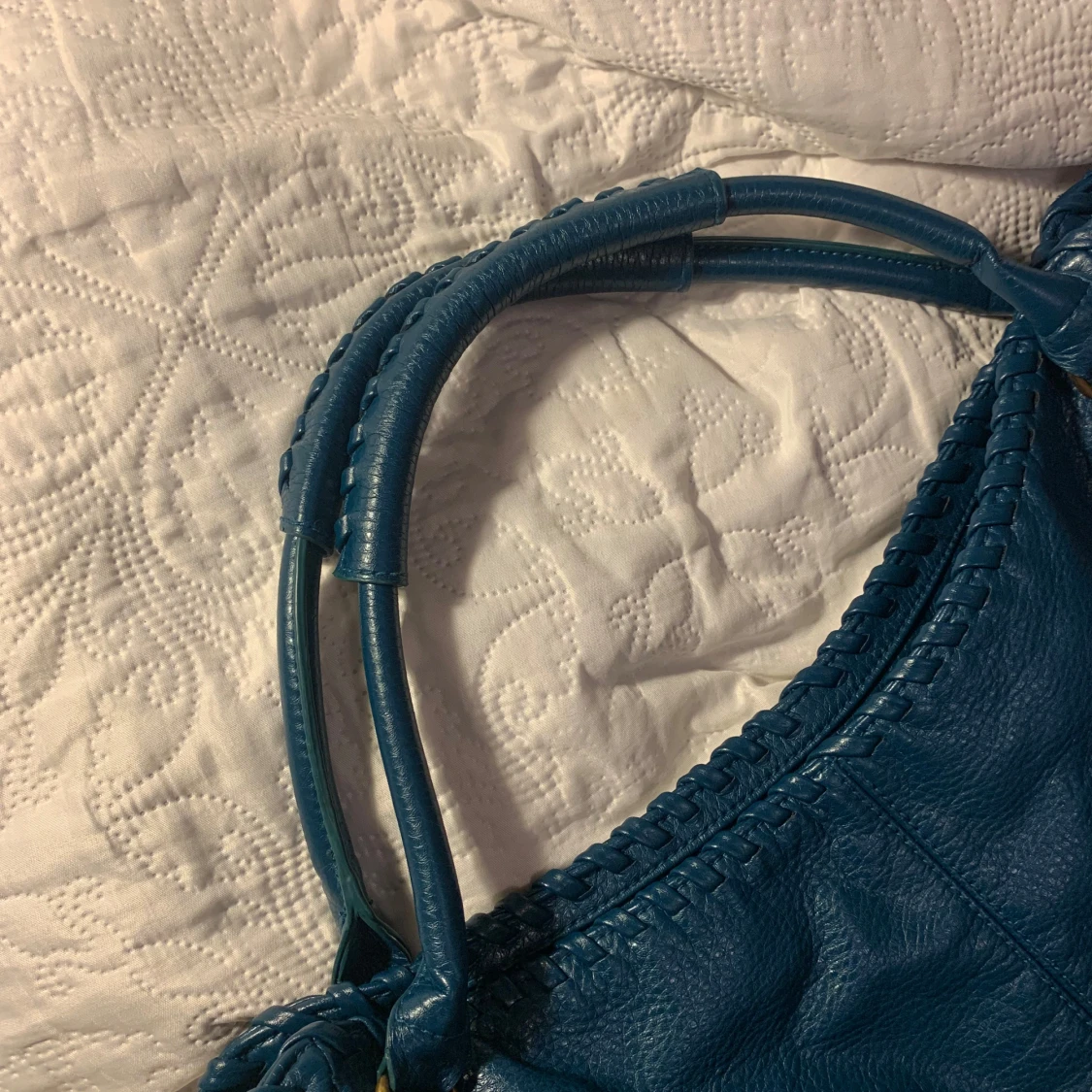 Blå axelväska från H&M - 2