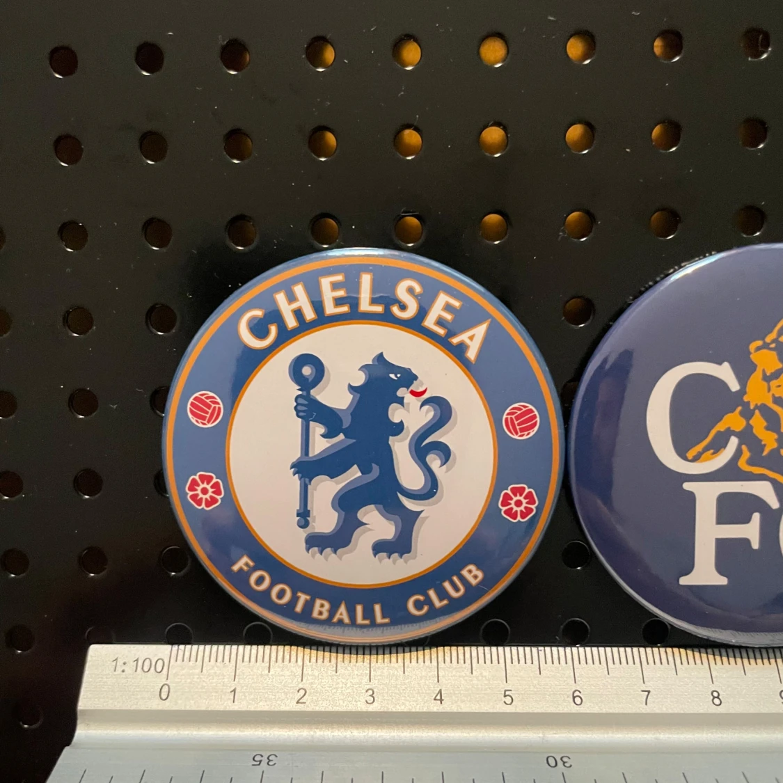 Magnet fridge 3pcs  (59mm) - Chelsea FC - 1