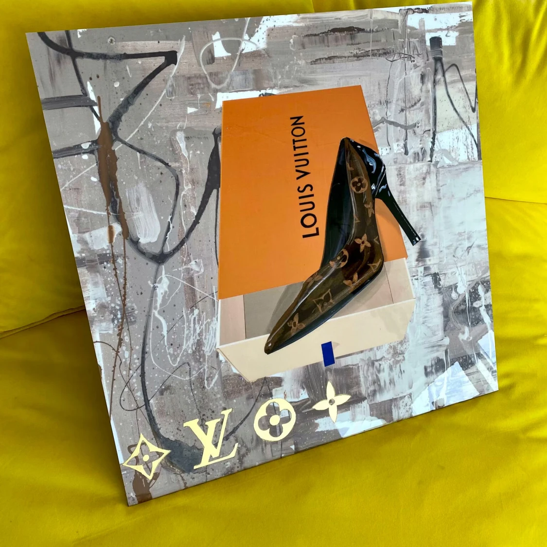 Tavla Svarta pumps från Louis Vuitton