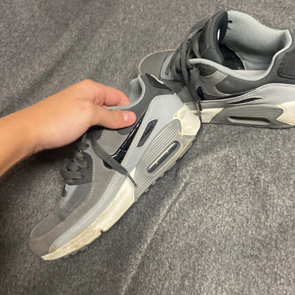 Grå Nike Air Max sneakers - 4