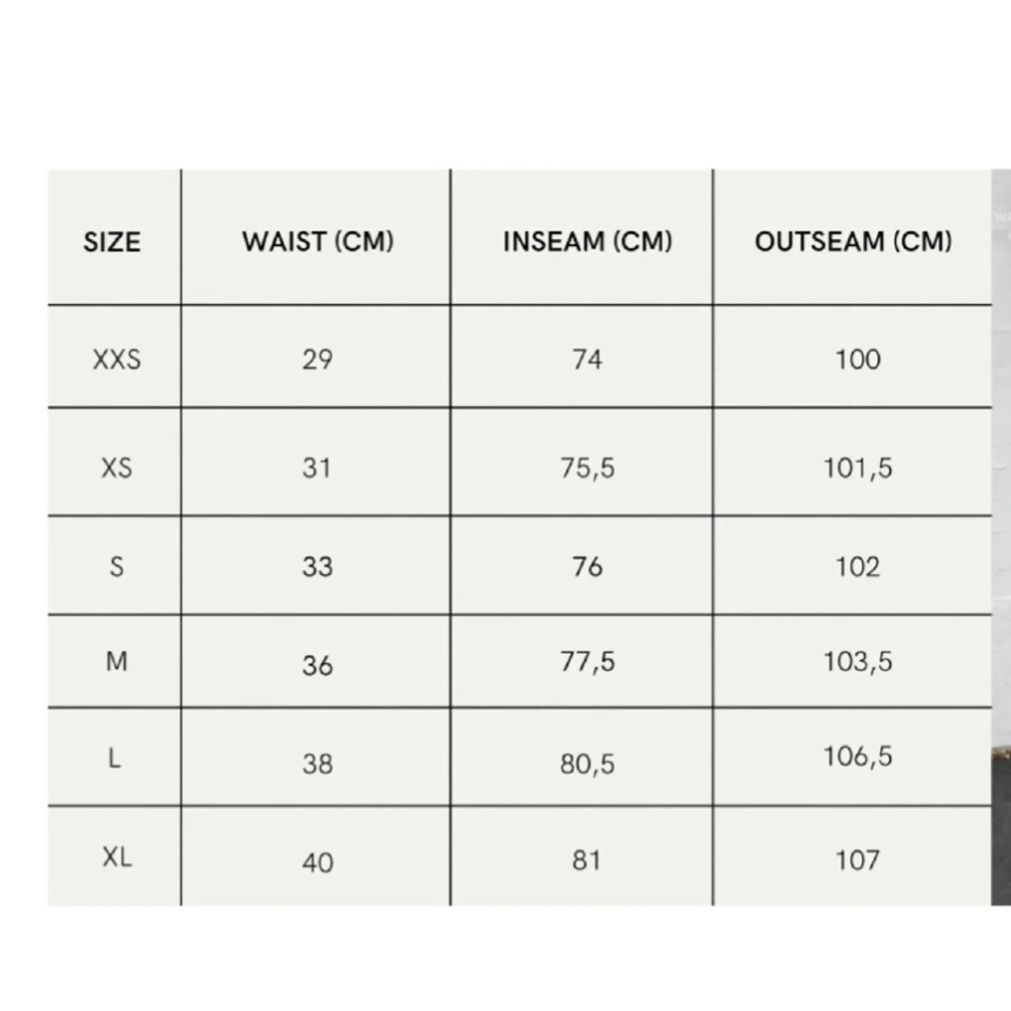 Svarta skinnbyxor - 90