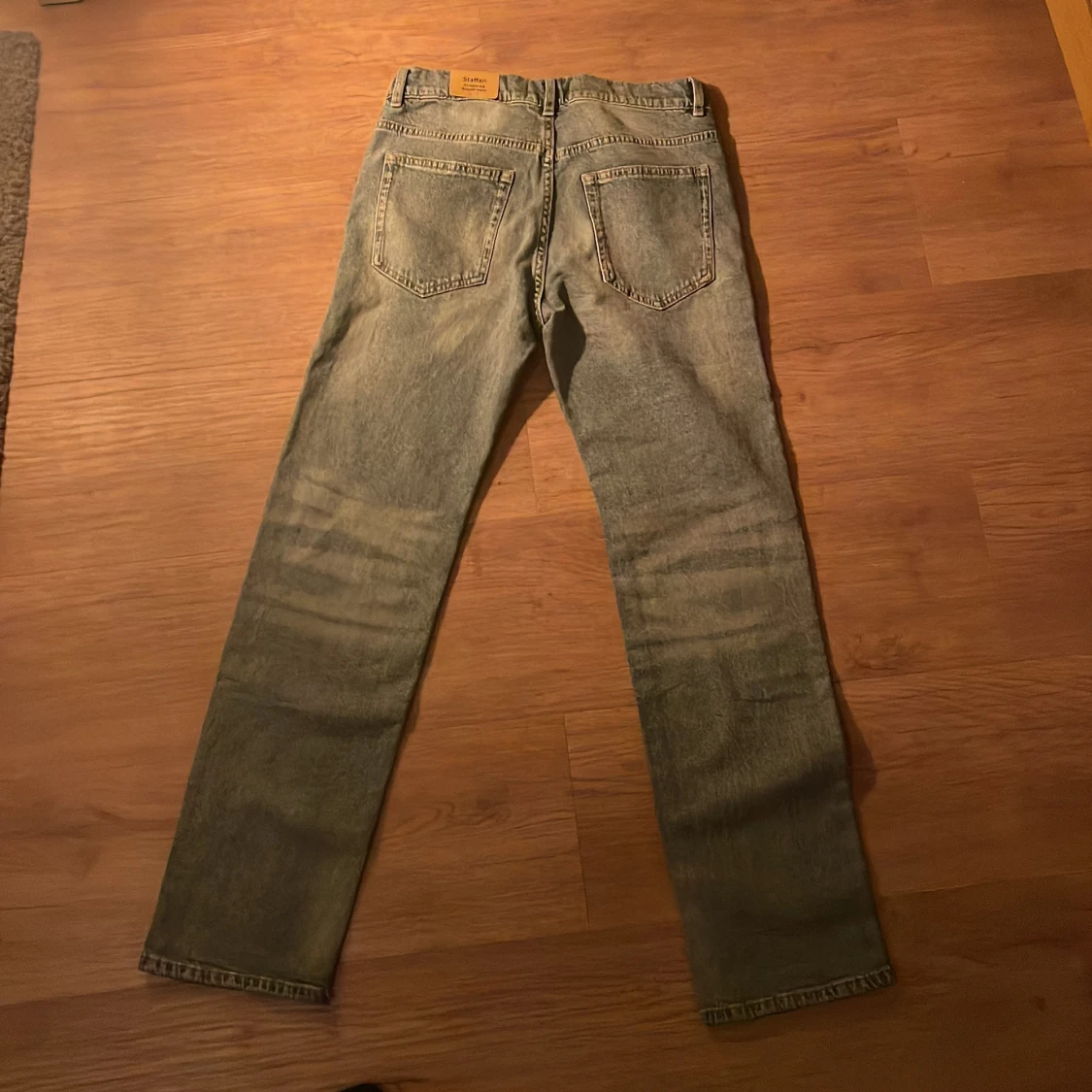 Blå jeans från Lindex - 92