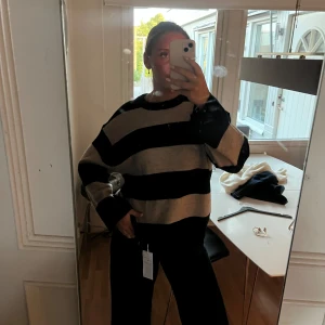 randig tröja - randig stickad tröja 