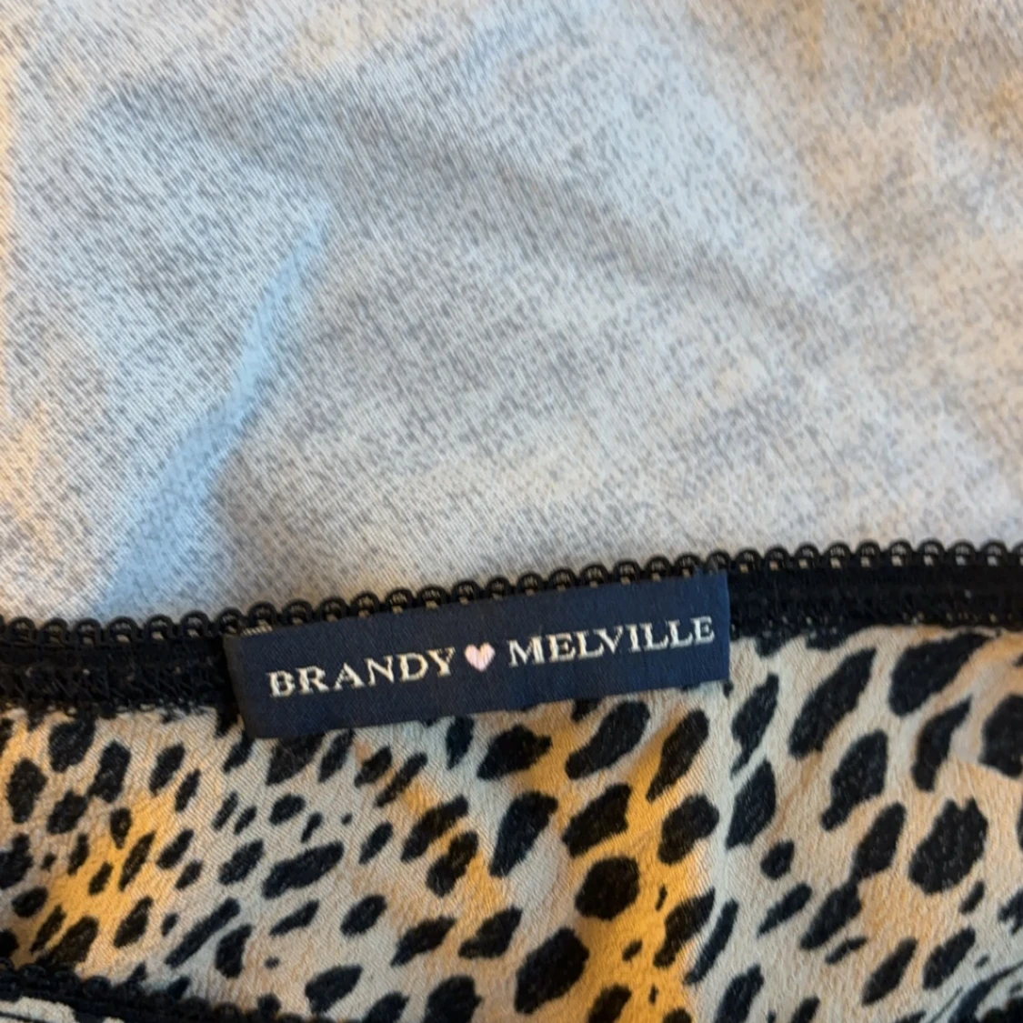 leopard mönstrad kjol - 90