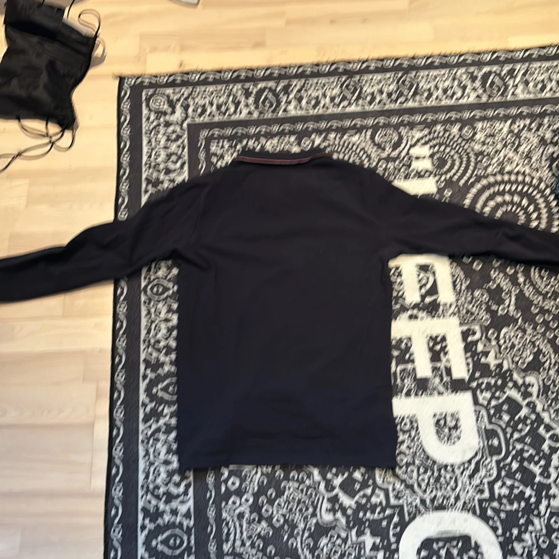 Långärmad Moncler piké  - 91