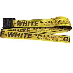 Off white Bälte - Off white bälte i riktigt bra skick, kommer även med tags och låda.