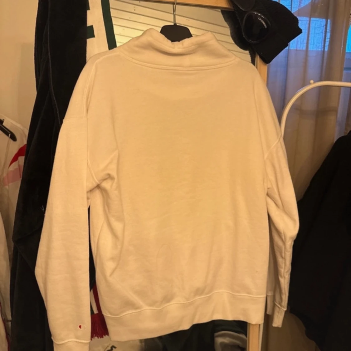 Vit hoodie från Champion - 90