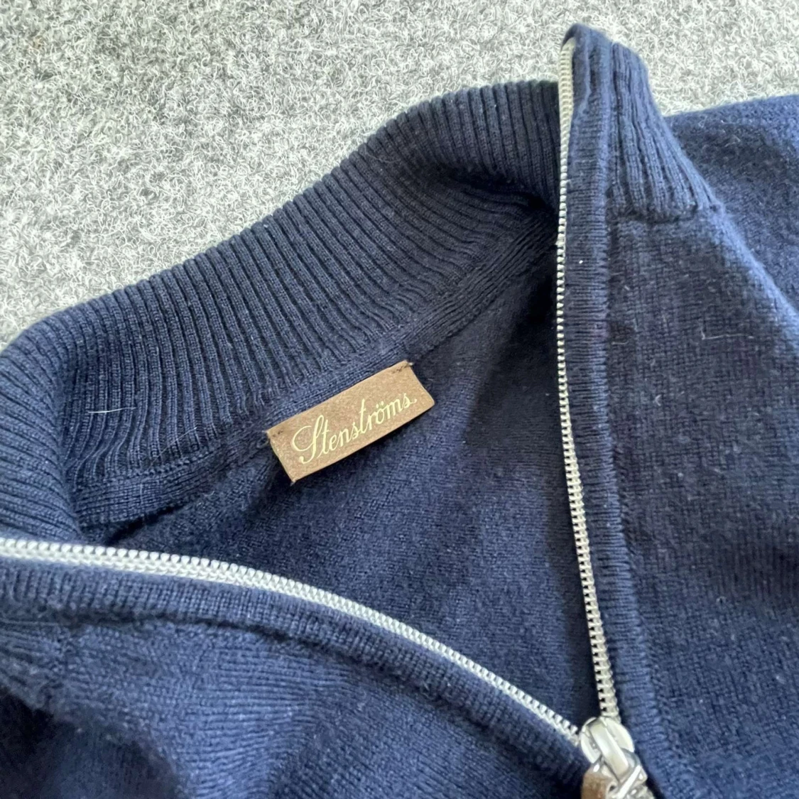 Mörkblå kofta från Stenströms - 90