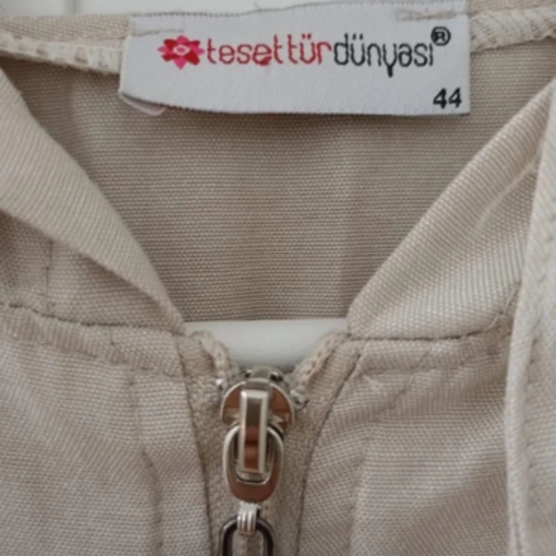 Beige långärmad kofta från Tesettür Dünyası - 90