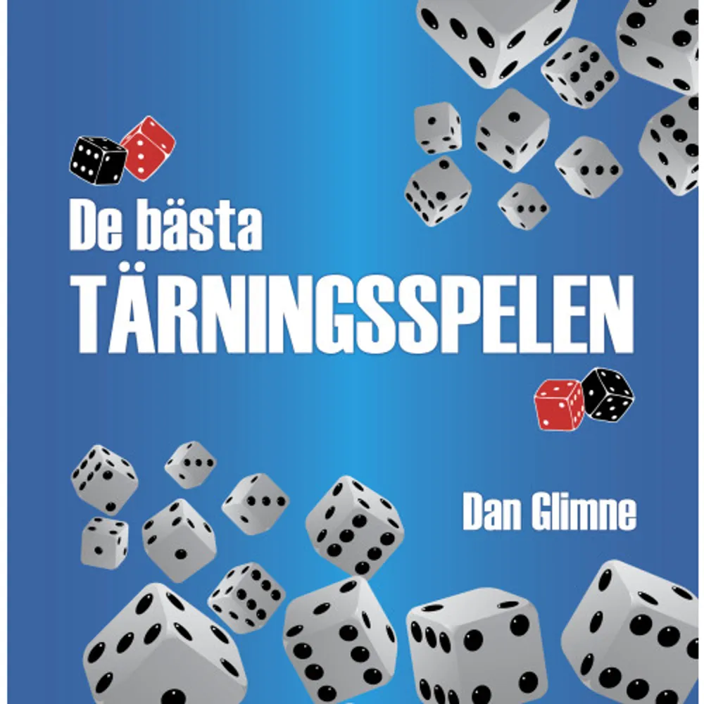 Tärningar, och dess föregångare trästycken, snäckskal och benbitar från djur, har vi människor spelat med i långt över tiotusen år. I denna bok återfinns ett underhållande och intressant urval tärningsspel från olika länder och tidsepoker:- Hela 43 olika spel, med en, två, tre eller ännu flera tärningar- Nyskapande och spännande varianter av yatzy, klassiska hasardspel, spel med bluffande och på pokertema, skicklighetskrävande dueller för bara två deltagare och mycket annat samt några intressanta nyuppfunna tärningsspel!- Tydliga regler och instruktioner om spelsätt, antal deltagare, protokollföring och taktiktipsDan Glimne räknas som en av Sveriges främsta auktoriteter på spel och hasard. Han är författare till en lång rad böcker i ämnet, och skrev i Aftonbladet under elva års tid om poker och gambling; har föreläst om spelandets kulturhistoria på flera universitet och högskolor; har två gånger om fått utmärkelsen Guldtärningen; har tilldelats staden Barcelonas kulturpris DAU Premi Especial; och har även valts in i Swedish Poker Hall of Fame.     Format Inbunden   Omfång 81 sidor   Språk Svenska   Förlag Stevali Fakta   Utgivningsdatum 2020-11-30   ISBN 9789189228153  . Böcker.