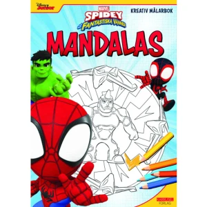Marvel Spidey & Friends Mandalas (häftad) -   Format Häftad   Omfång 24 sidor   Språk Svenska   Förlag Karrusel Forlag Cargo Int Aps   Utgivningsdatum 2023-01-03   ISBN 9788771862683  