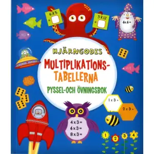 Bli en mästare på multiplikations- tabellerna med den här roliga aktivitetsboken. * Förstå grunderna * Lär dig tabellerna 0-12 * Lös de utmanande pusslen * Knäck de knepiga nötterna * Få användbara tips Att lära sig multiplikationstabellerna har aldrig varit så roligt!    Format Häftad   Omfång 96 sidor   Språk Svenska   Förlag Barthelson Förlag   Utgivningsdatum 2020-06-29   Medverkande Graham Rich   Medverkande Maud Steen   Medverkande Sebastian Rydberg   ISBN 9781839405815  