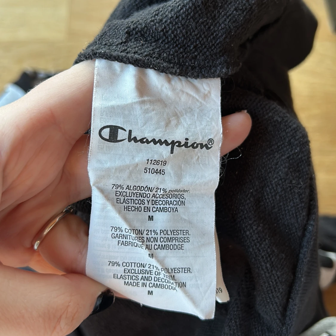 Svart croppad tröja Champion - 93