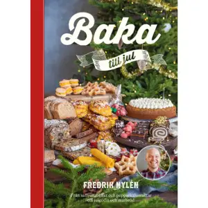 I Fredrik Nyléns nya bok hittar du allt som man vill baka till jul! Här finns klassiker som saffransbullar, struvor, pepparkakor, knäck och vörtbröd, men också juliga favoritrecept ur hans populära blogg Fredriks fika. Dessutom bjuder Fredrik på nya påhitt som garanterat gör succé bland vänner och familj. Eller vad sägs om saffranschurros, en pepparkaksdoftande och knäckig äppelpaj och en fantastisk marängtårta med apelsin och granatäpple? Allt bakat med glädje och kärlek, så klart!    Format Inbunden   Omfång 124 sidor   Språk Svenska   Förlag Bokförlaget Semic   Utgivningsdatum 2021-09-28   Medverkande Moa Edlund   Medverkande Fredrik Nylén   ISBN 9789155269562  