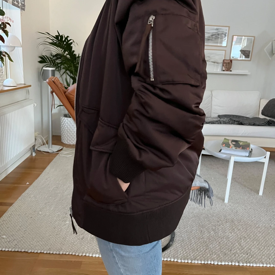 Brun Bomberjacka Twist & Tango - 90