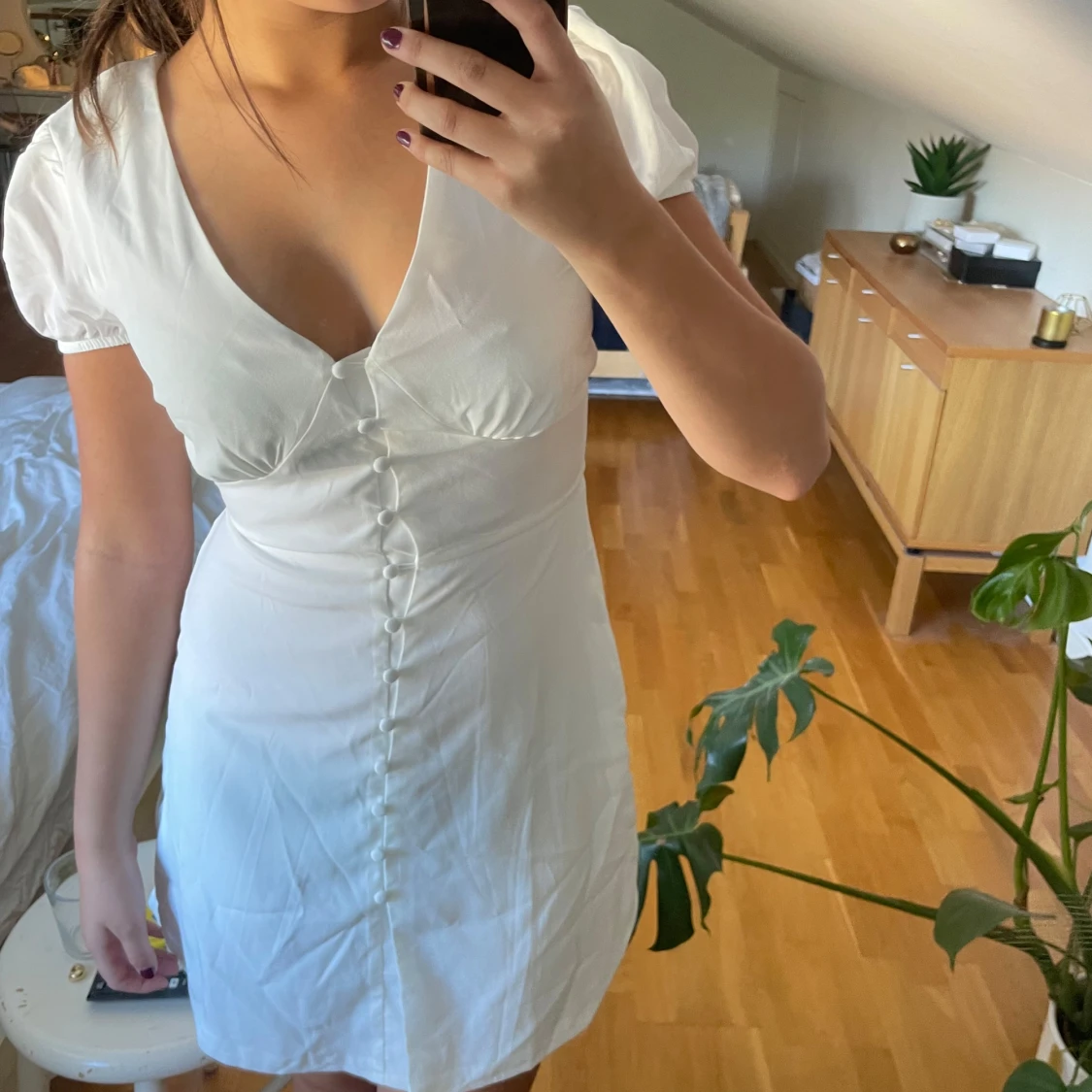 Vit klänning - 91