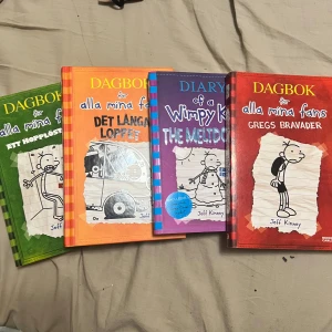 Dagbok för alla mina fans - ALLA ÄR PÅ BRA SKICK. Ngr är knappas öppnade och har legat på min bokhylla i många år orörda