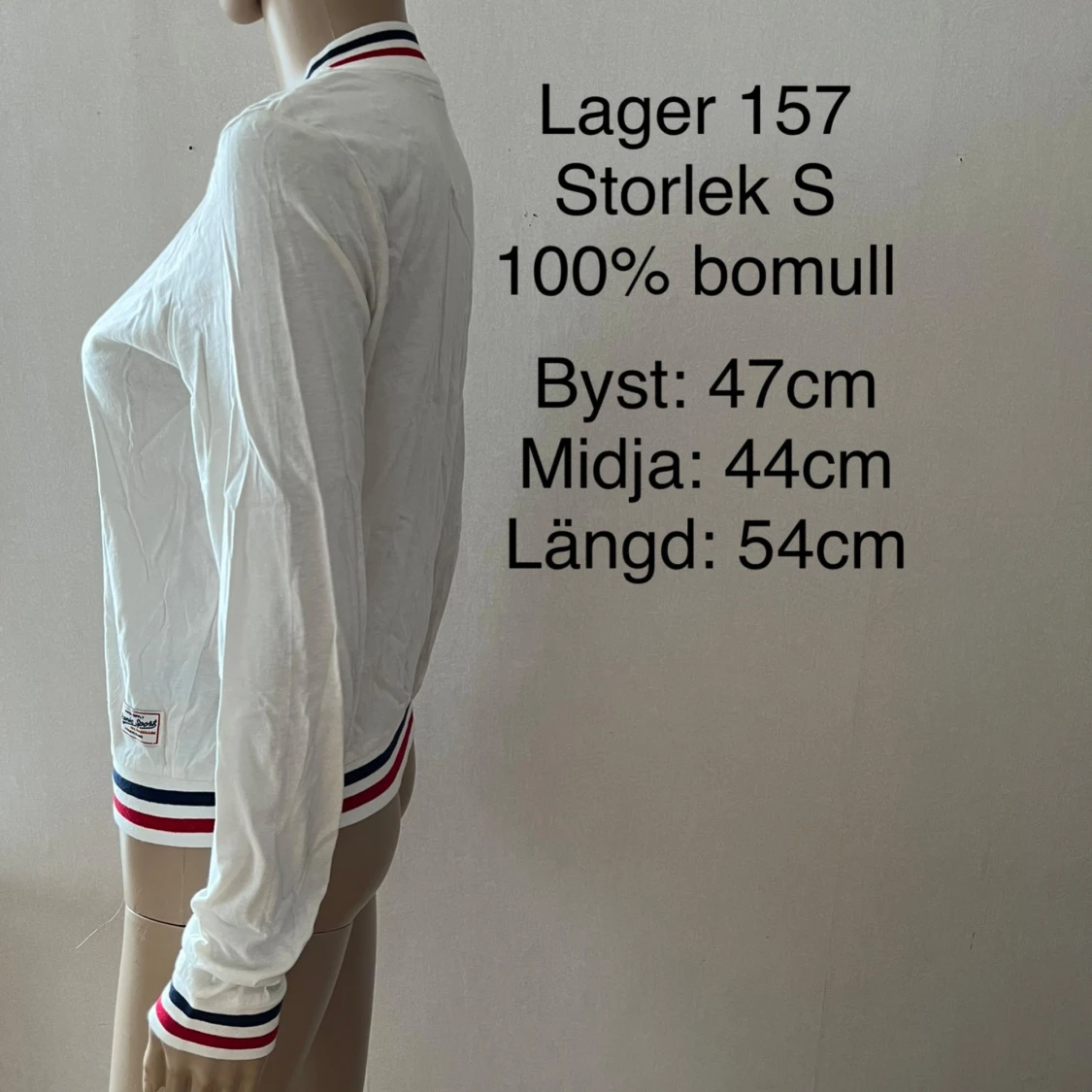 Tröja med dragkedja baseboll  - 91