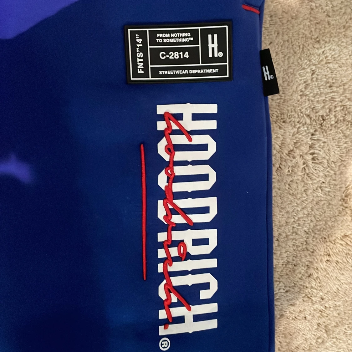 Blå mjukisbyxor från Hoodrich - 92