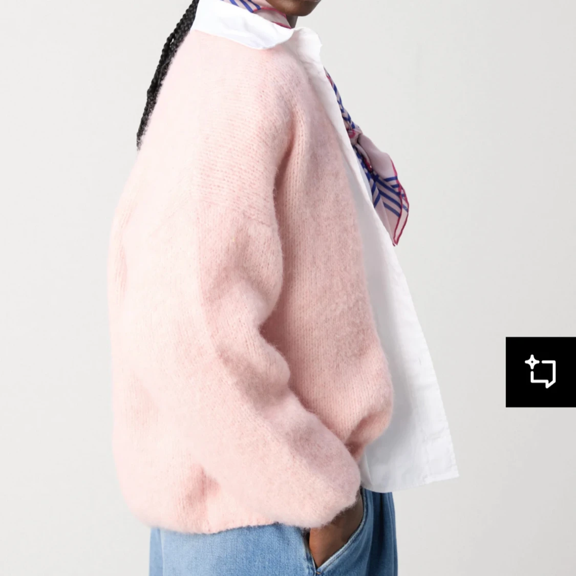 Ljusrosa kofta från Lindex - 91