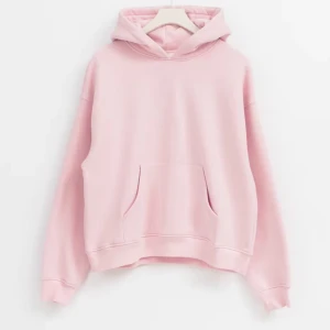 Rosa hoodie - Säljer en mysig rosa hoodie med känguruficka och luva. Skriv för bild🥰