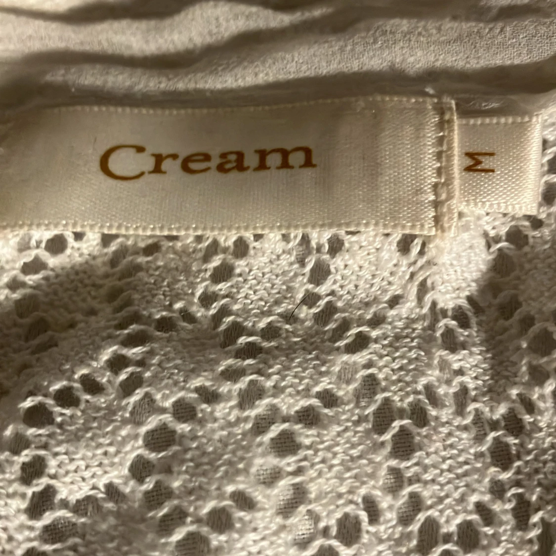 Vit spetsblus från Cream - 90