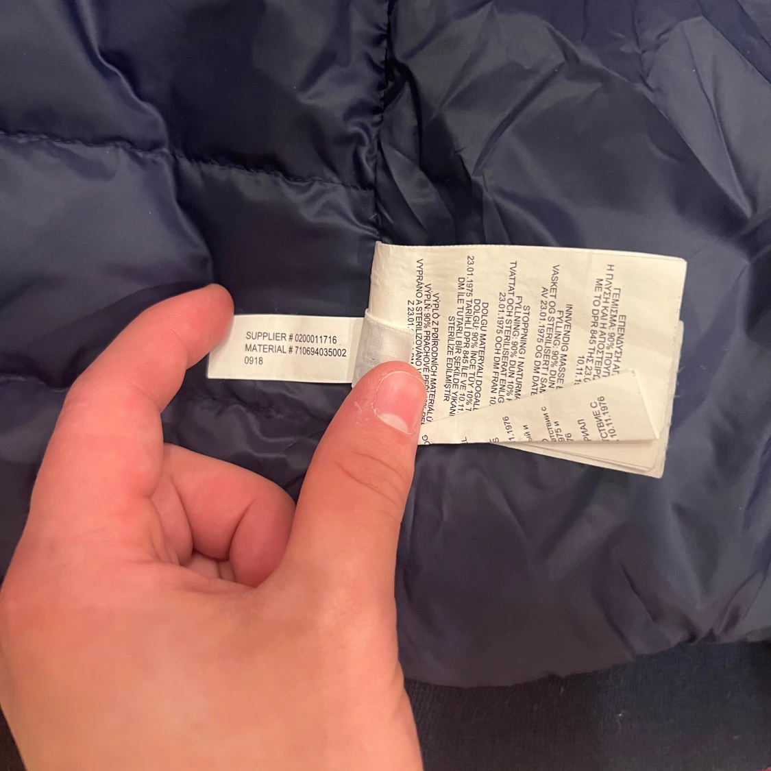 Mörkblå Ralph lauren Cardigan  - 92