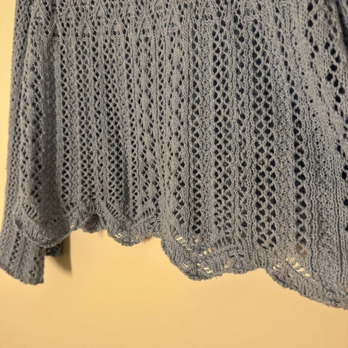 Ljusblå stickad tröja från ONLY - 90