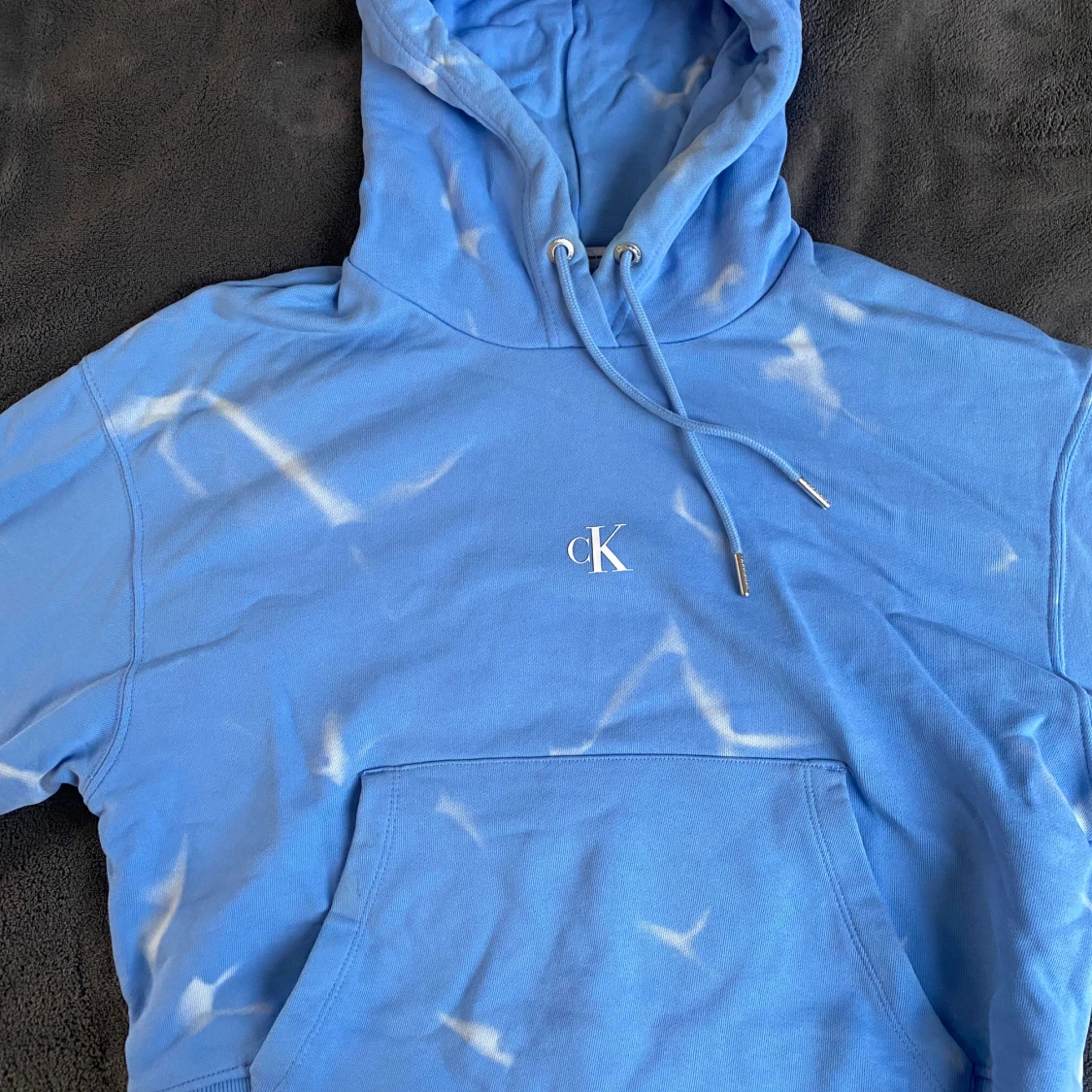 Blå hoodie från Calvin Klein Jeans - 91