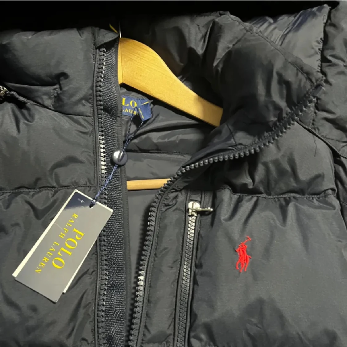 Svart dunjacka från Polo Ralph Lauren - 90