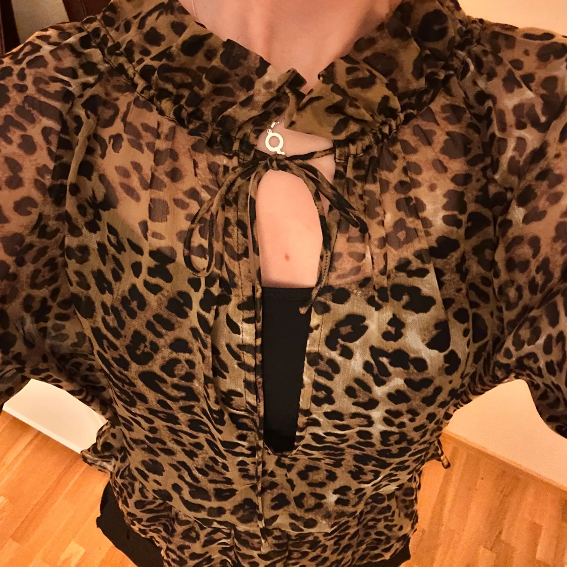 Leopard mönstrad blus - 90
