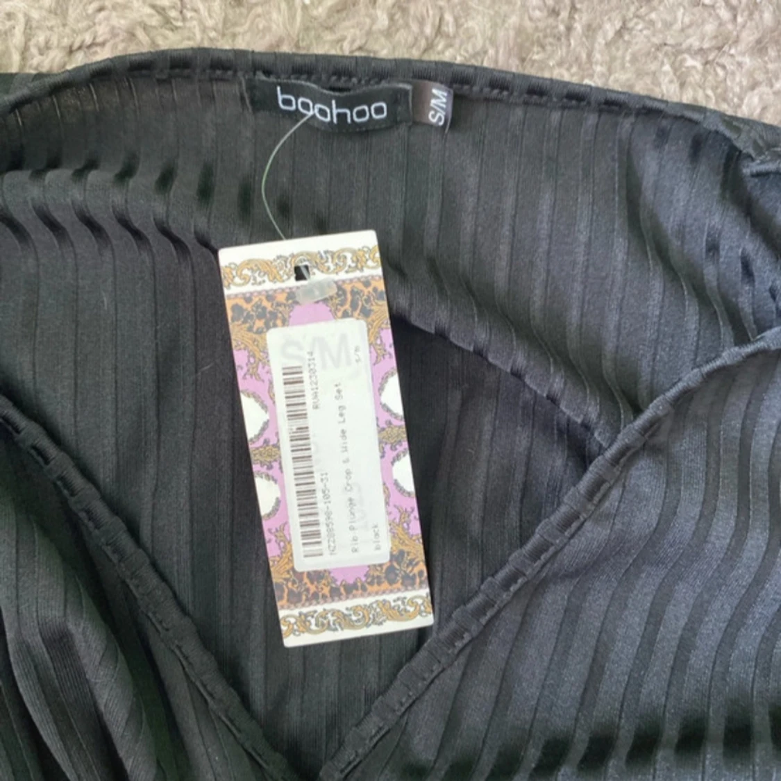 Croppad långärmad  - 90